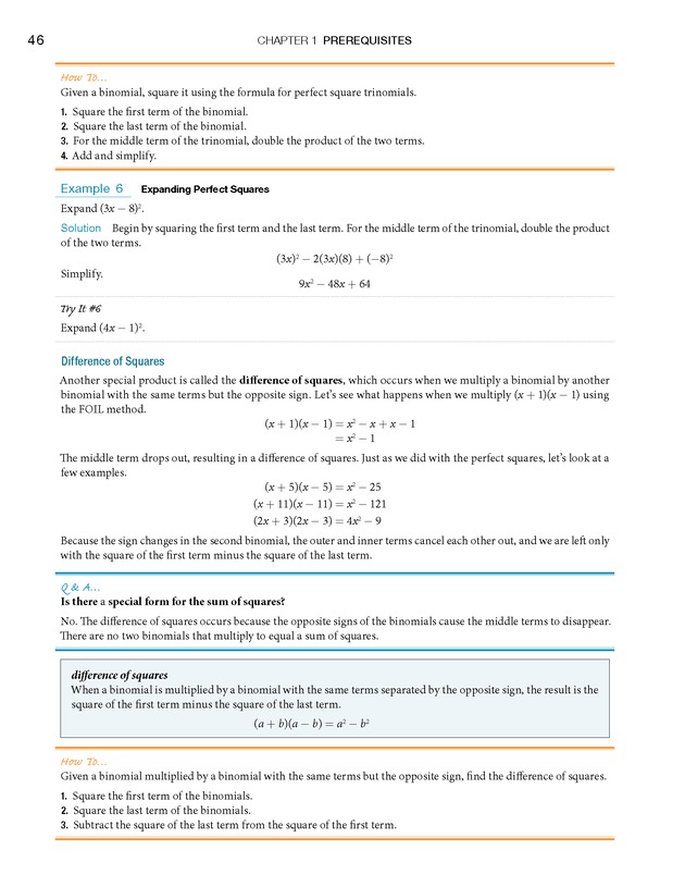Algebra and Trigonometry - Front Matter 64
